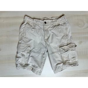 VTG Abercrombie & Fitch Men’s 32 Distressed Heavyweight Button Fly Cargo Shorts